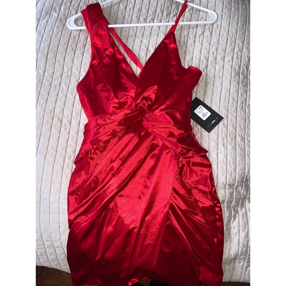 Red dress